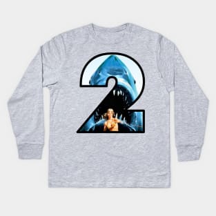 JAWS 2 Kids Long Sleeve T-Shirt